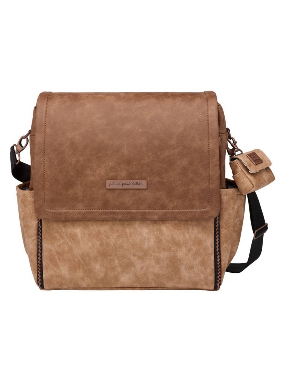Petunia Pickle Bottom vegan leather diaper bag